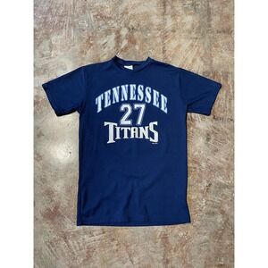 Vintage Eddie George #27 Tennessee Titans T-Shirt Sz M *